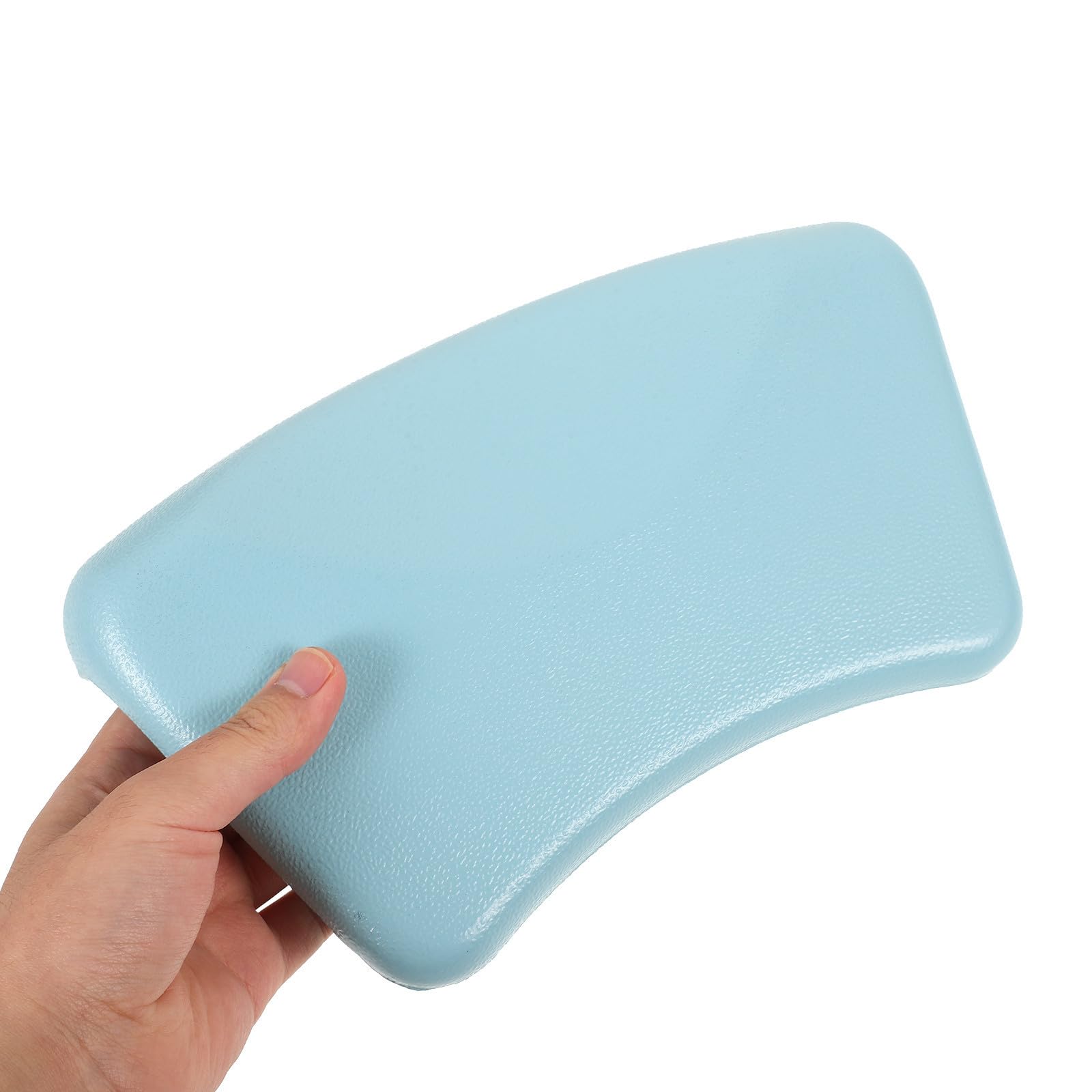 Almohada para Reposacabezas de Baño Ventosas, Soporte Cabeza y Cuello, PU, para SPA y Bañera, Cojín Ergonómico