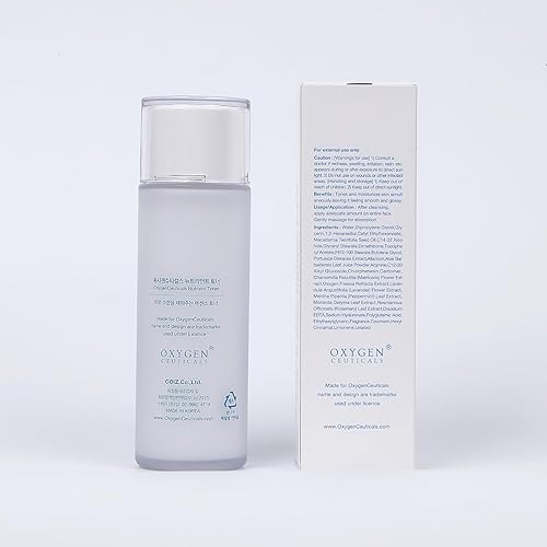 Miniatura 7 de OxygenCeuticals Tóner nutritivo  Tónico hidratante tipo esencia para piel seca, hidratación profunda y cuidado nutritivo con extractos de