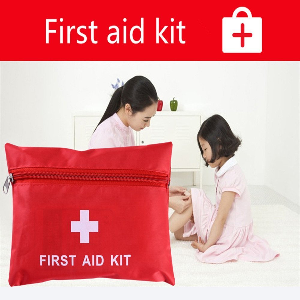 Kit di primo soccorso di 36 pezzi 13 tipi Compatto Impermeabile e resistente - Per Casa,Ufficio,Auto,Campeggio,Sportivo,Lavoro,Sopravvivenza e Viaggiante