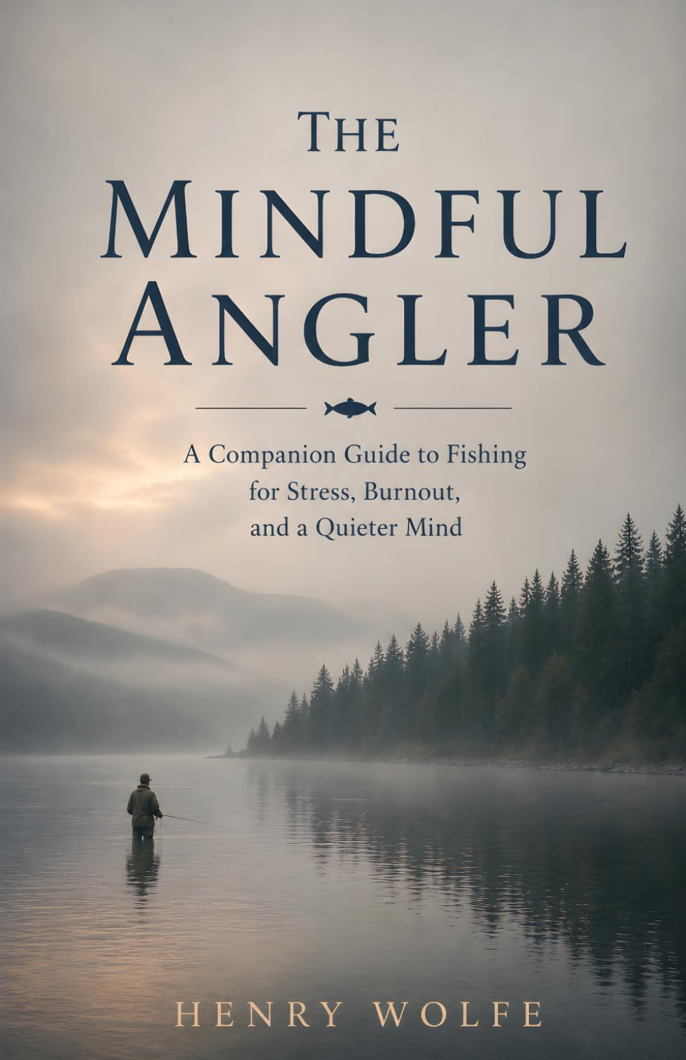 The Mindful Angler: A Companion Guide to Fishing for Stress, Burnout, and a Quieter Mind