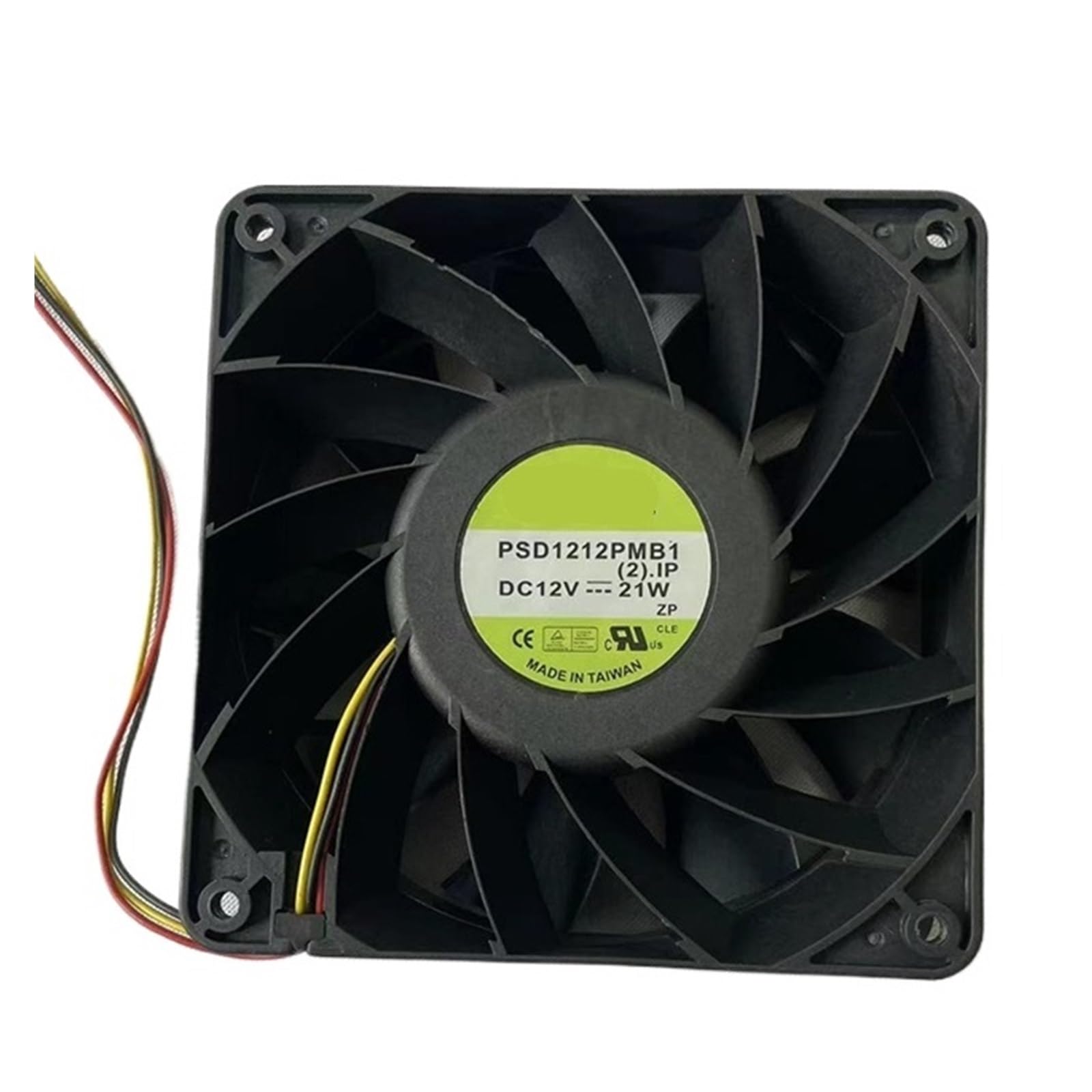 YMUGUEGH 1238 Fan PSD1212PMB1 12V 21W 3-Wire 120x120x38mm dc Cooling Fan