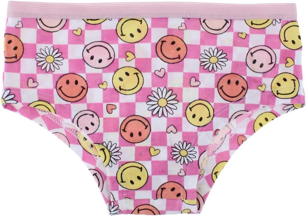 CTM Girl's Colorful Boy Short Underwear (5 Pack) - Image 6