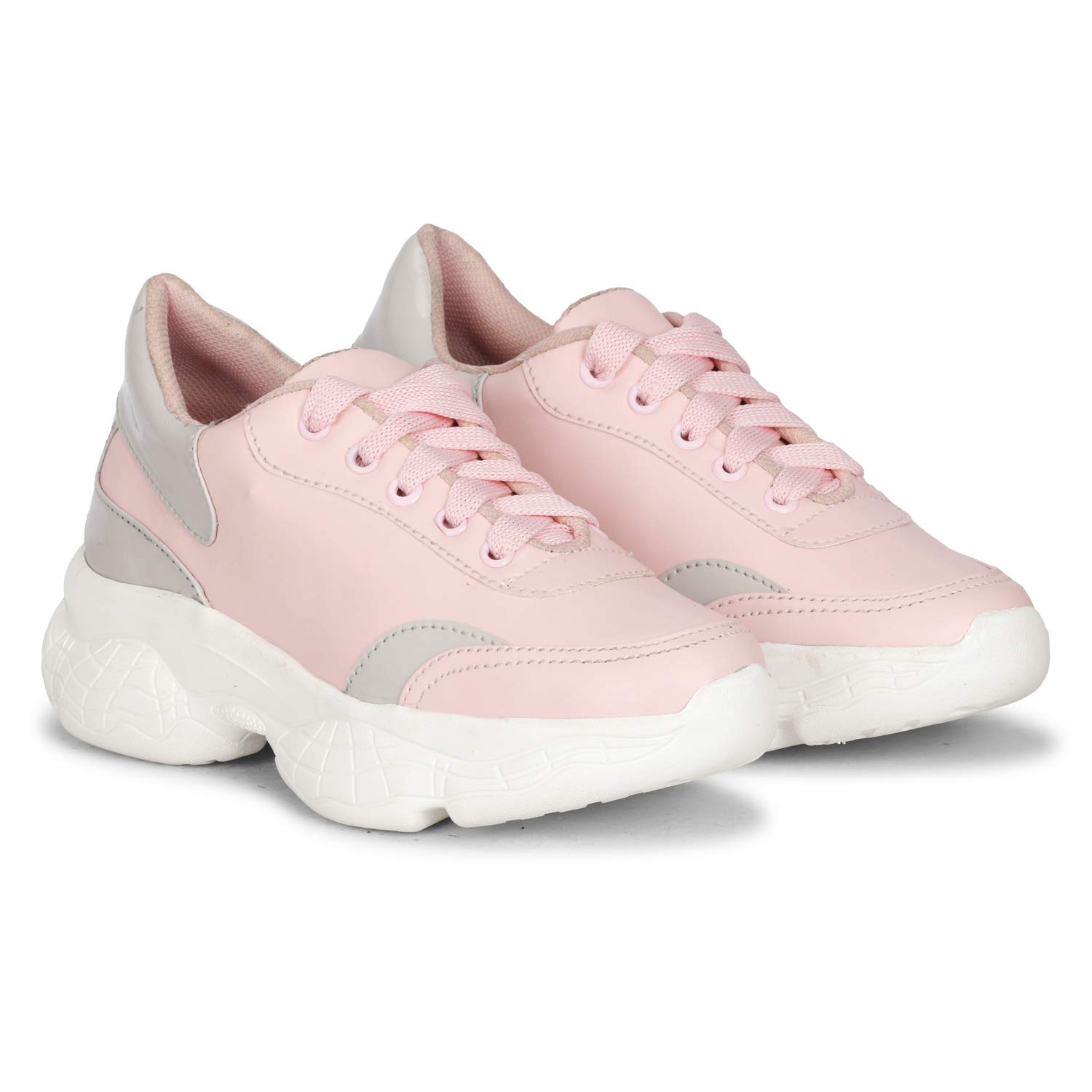 KRAFTER Women and Girls Latest Collection Pink Casual Shoes Sports Shoes Sneaker-39 (B08PSSJN21) Amazon Price History, Amazon Price Tracker