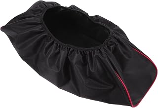 DINHEAROM Cubierta Para Cabrestante Eléctrico De Protección De Oxford Resistente Para Uso Interior y Exterior Color Negro Bordes Rojos