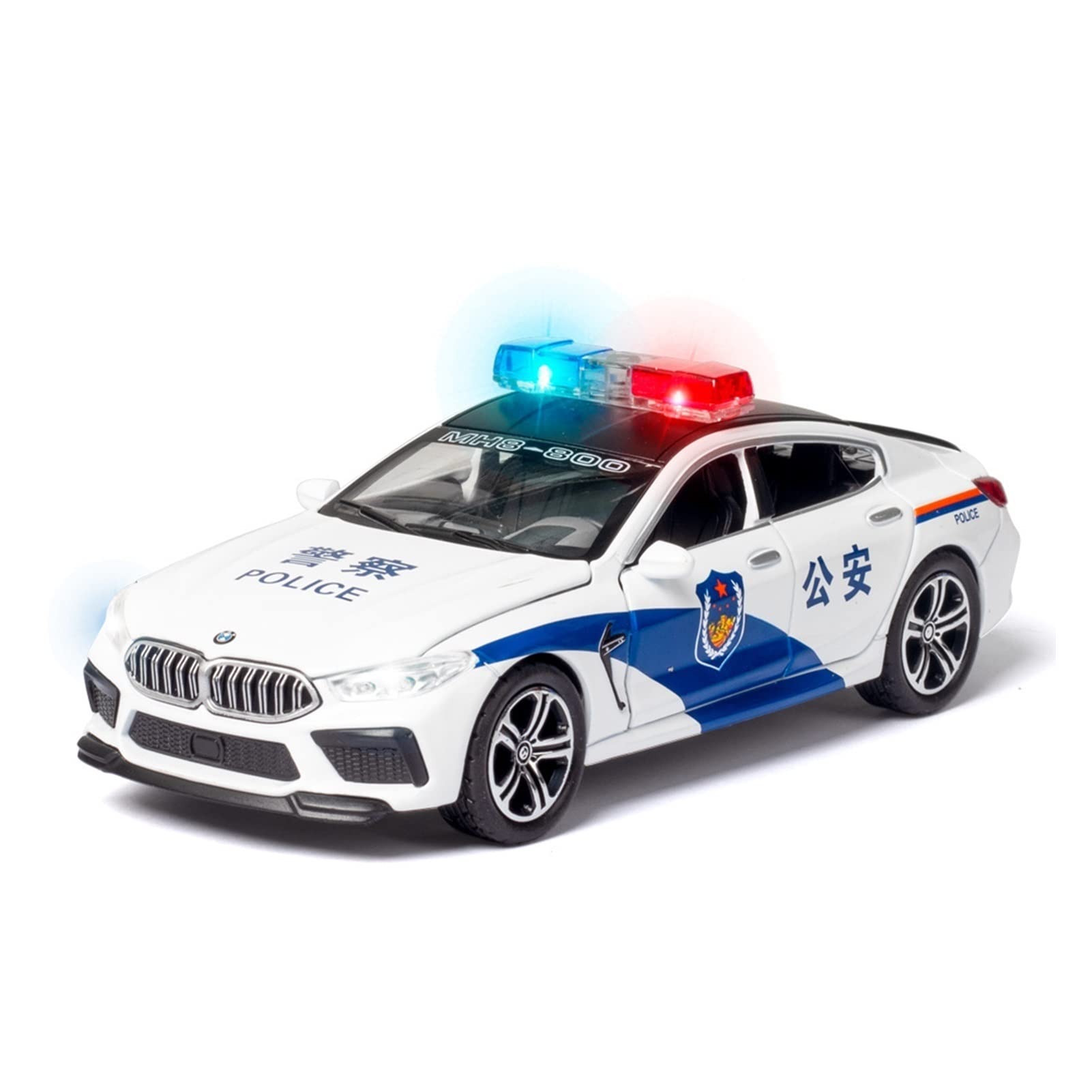 Amazon | ダイキャストカー M8パトカー用1:32おもちゃの車モデル金属製