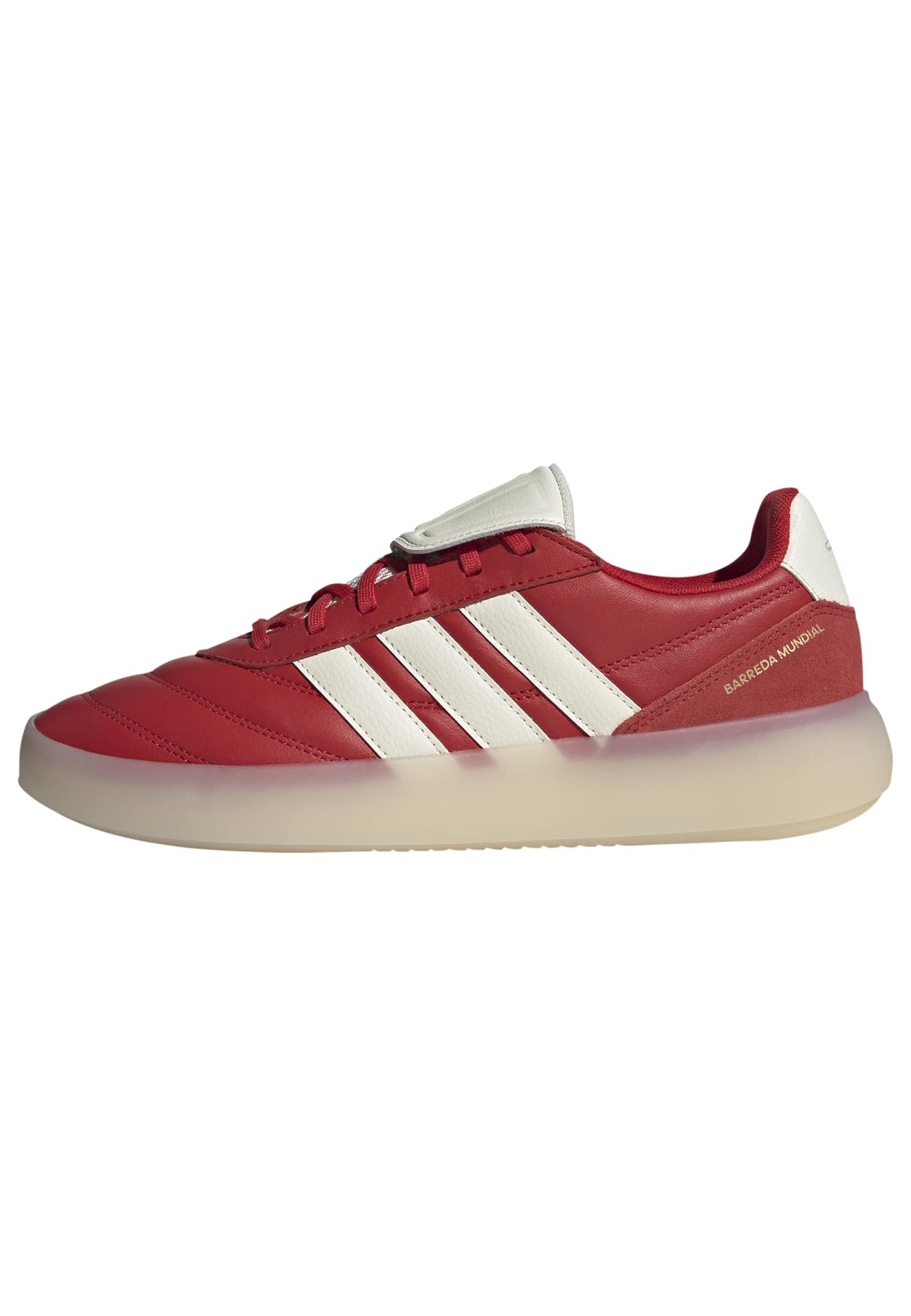 adidas Mens Barreda Mundial Lace Up Sneakers Shoes Casual - Red