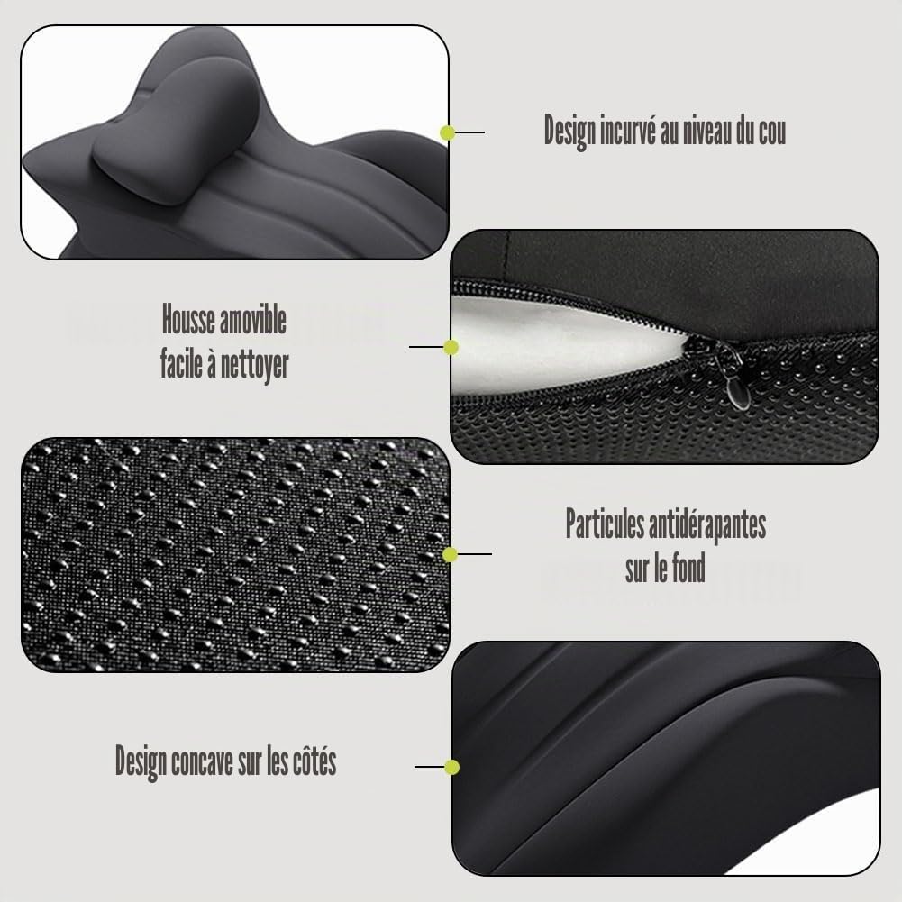 Coussin de Fesses pour Couples, Design Discret pour l'intimité, Coussin cale en Mousse à mémoire de Forme, Design Robuste, récupère après Impact, fournit Un Soutien de l'intimité (D)