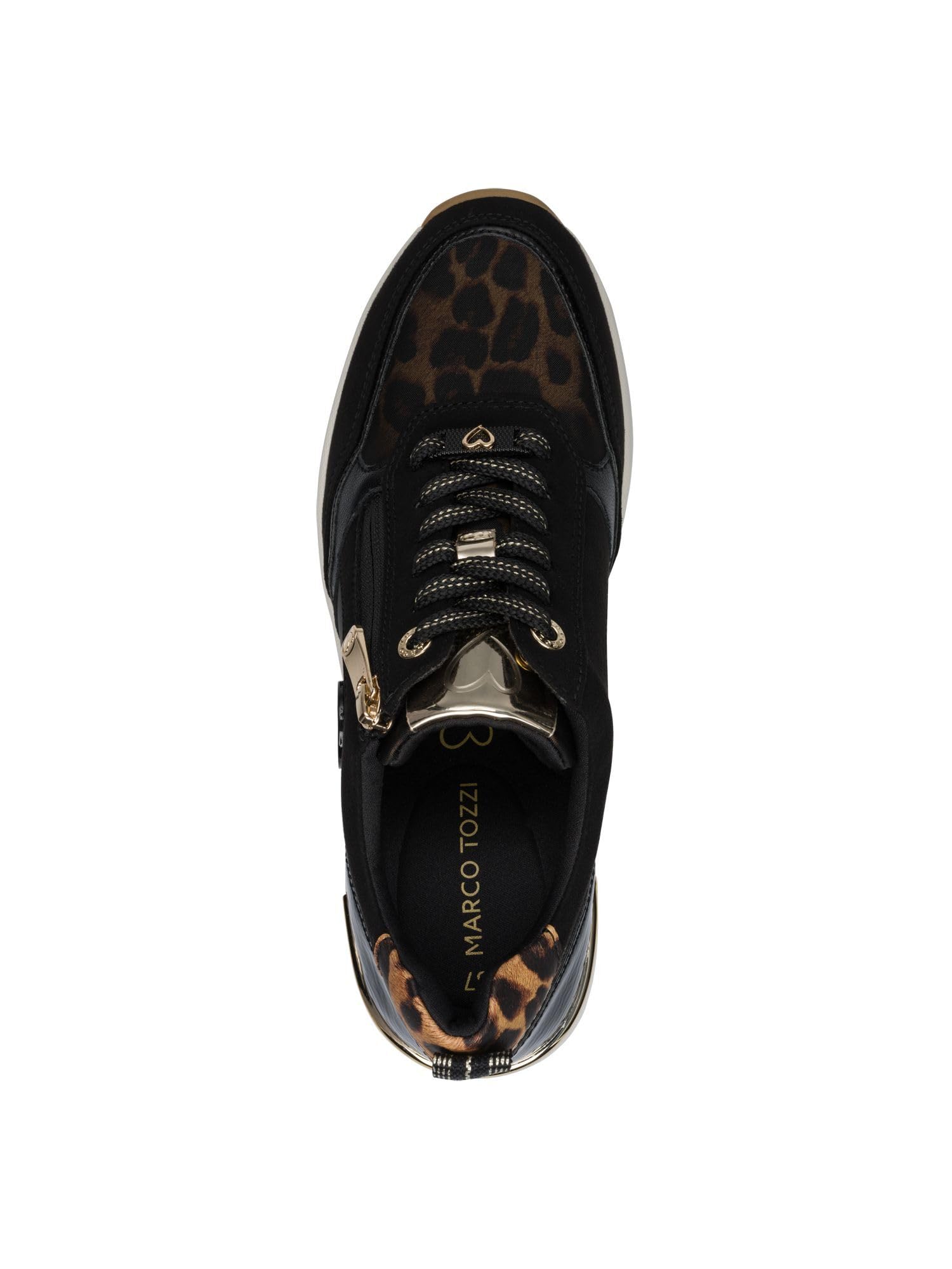 MARCO TOZZI Donna Sneaker Morbida Soletta Feel Me Estraibile Morbida Fodera Interna alla Moda
