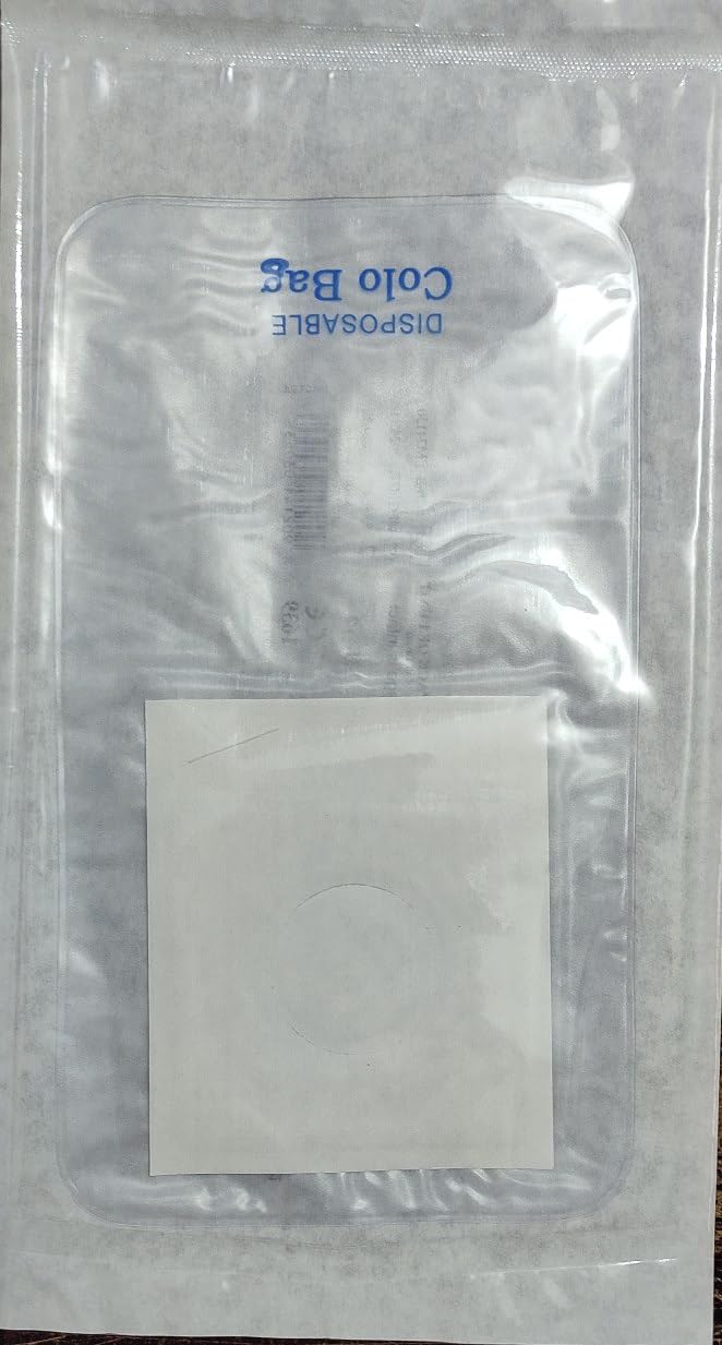 Closed System Colostomy Bag 250mm x 140mm With Hole Diameter : 39mm - Pack Of 5 Pieces-image-47