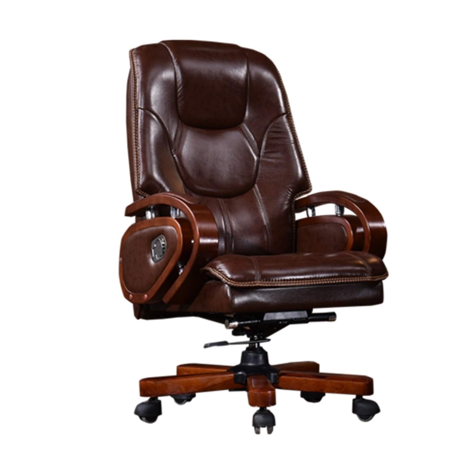 Boss Chair Engraving Padded with Massage Function Swivel Chair President Chair Boss Chair Managerial Chairs Computer Chair 360
