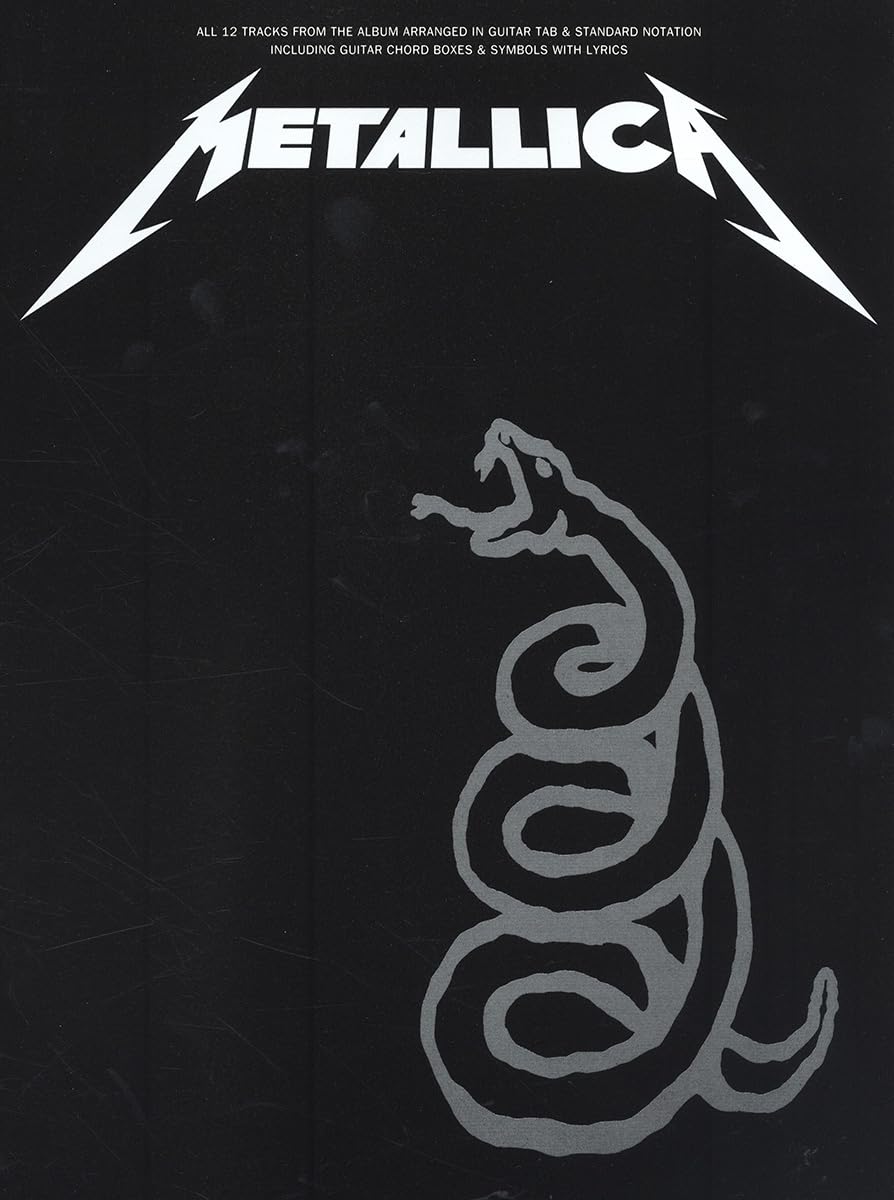 Metallica Black Book: Songbuch für Klavier, Gesang und Gitarre: all 12 tracks from the album arranged in guitar tab & standard notation including guitar chord boxes & symbols with lyrics