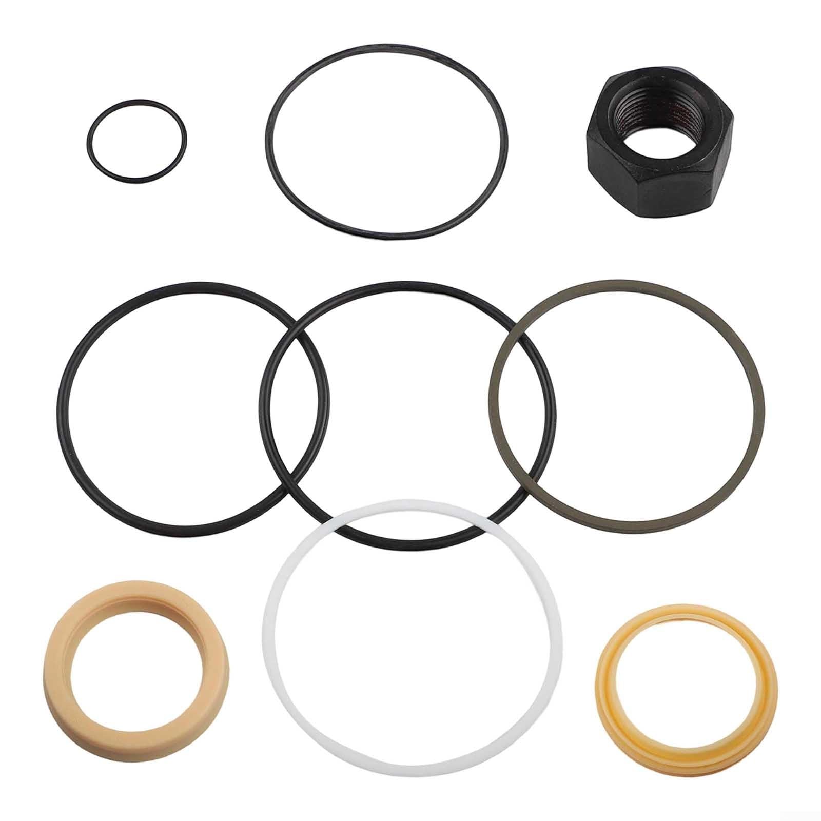 Niceminiwall Para Bobcat Tilt Cylinder Seal Kit 743 751 753 853 843 para minicargadora, número de pieza 7135551, barra de 0.5 pulgadas, diámetro interior de 3.25 pulgadas