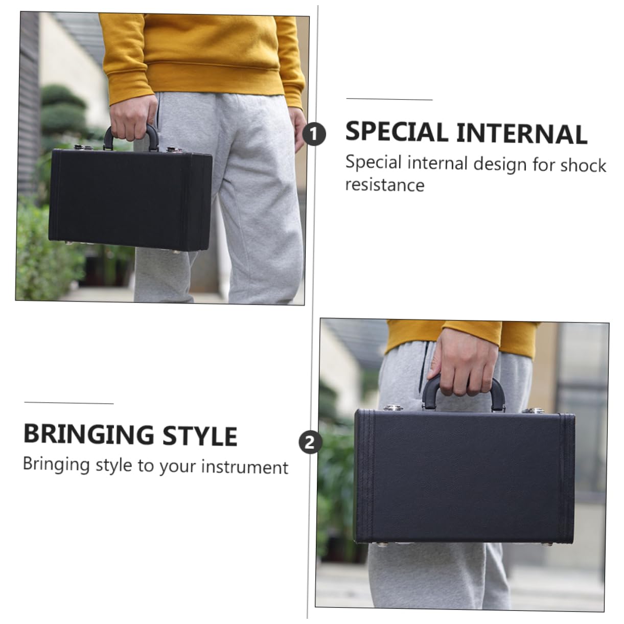Amazon | Vaguelly ハードシェルケース クラリネットクリーニング