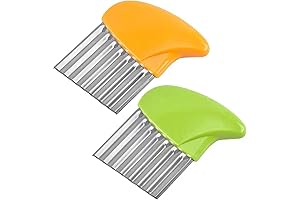 Apple Fries Cutter - Crinkle Cutter Potato Chopper