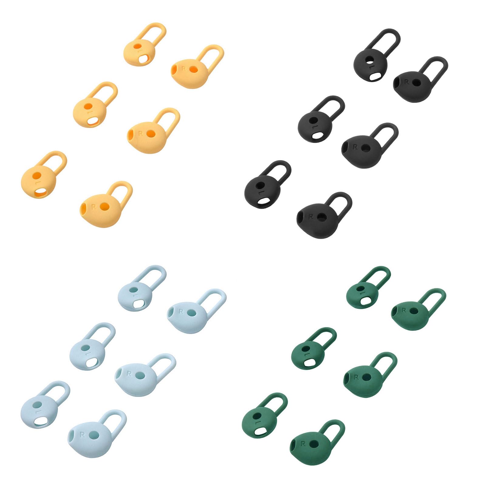 1 Set per FreeLace Edition Custodia protettiva in silicone Custodia in pelle Cuscinetti per orecchie Copri orecchie Cuscinetti per orecchie in silicone