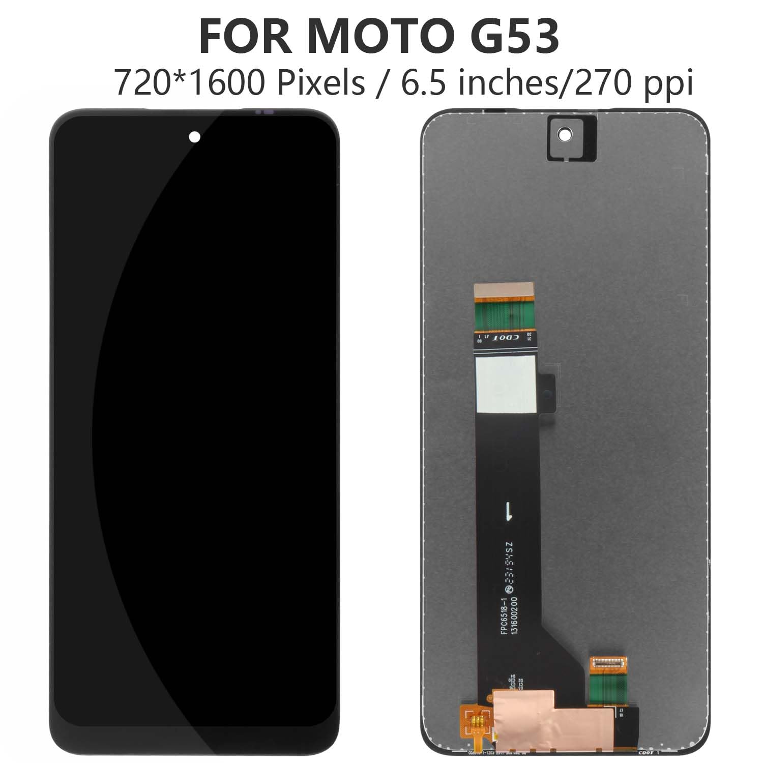 Màn Hình Cảm Ứng LCD Kỹ Thuật Số Cho Motorola Moto G53 XT2335-2 Moto Màn Hình Cảm Ứng LCD Kỹ Thuật Số Cho Motorola Moto G53 XT2335-2 Moto
