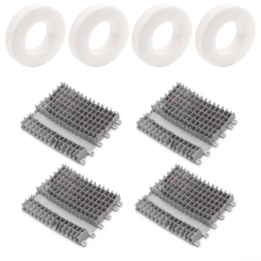 Kit de cepillo de escalada y anillos de repuesto para delfín para robots de piscina Triton Plus Dx5 Plus M400 para aumentar el rendimiento de limpieza en paredes y esquinas utilizando Pva robusto para