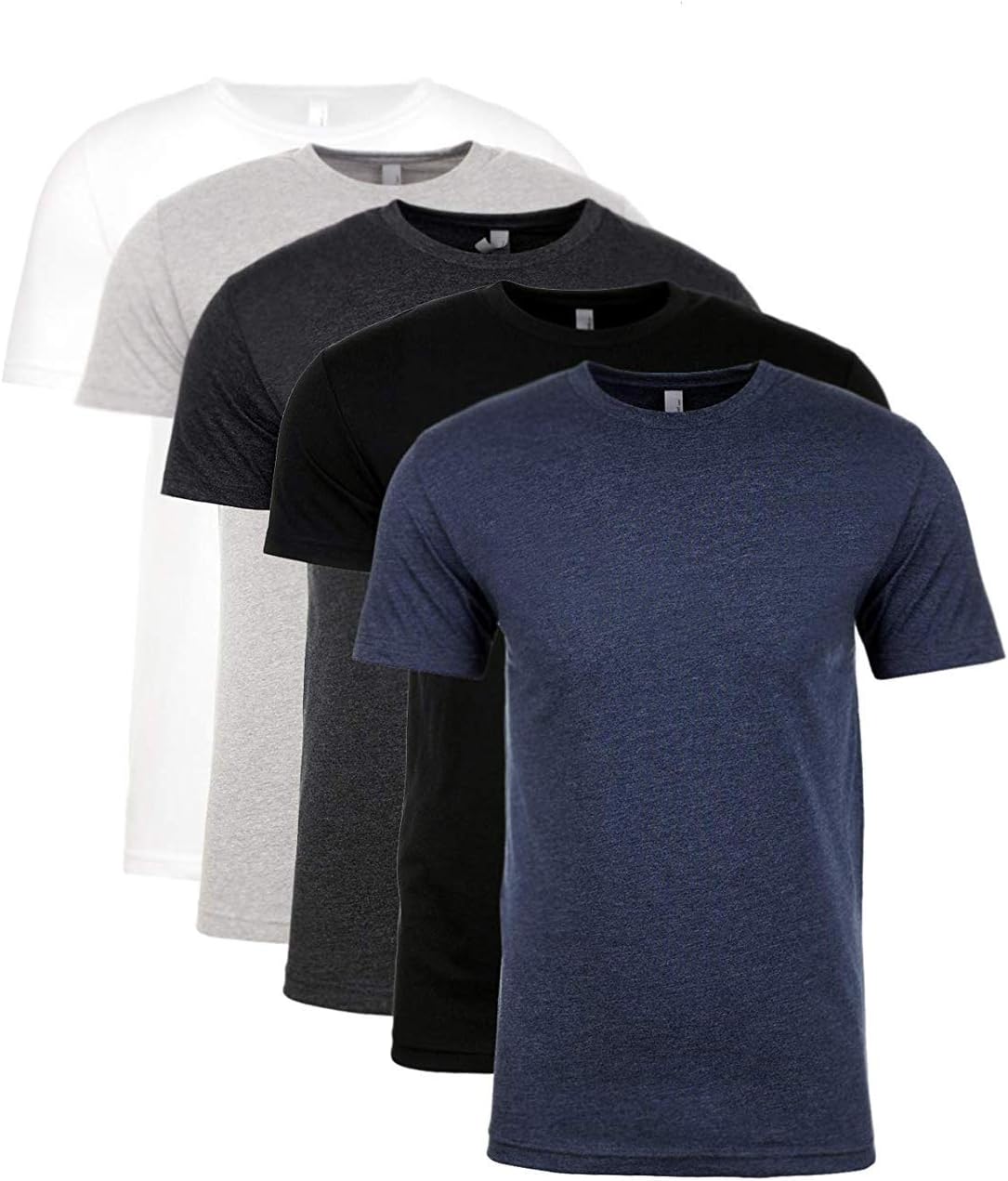 Next Level Premium Fitted CVC Crew Tee Assorted Large