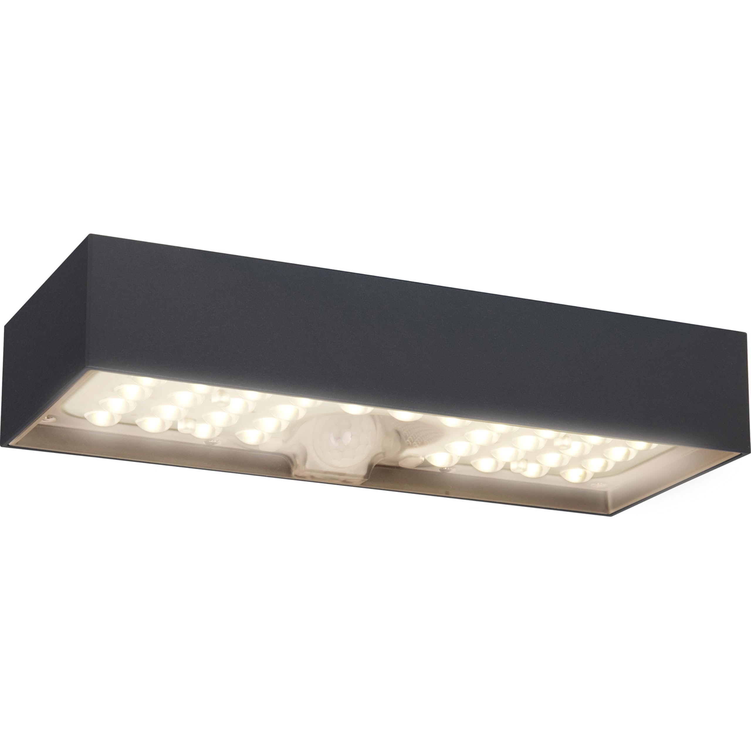 Luceco  Grey Solar Brick Light With Pir Motion Sensor, Sports Direct
