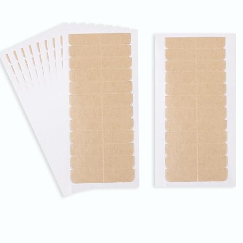 Kachanaa 120 piezas de cinta frontal de encaje de doble cara, pegamento de encaje impermeable para peluca de encaje frontal, cinta adhesiva en