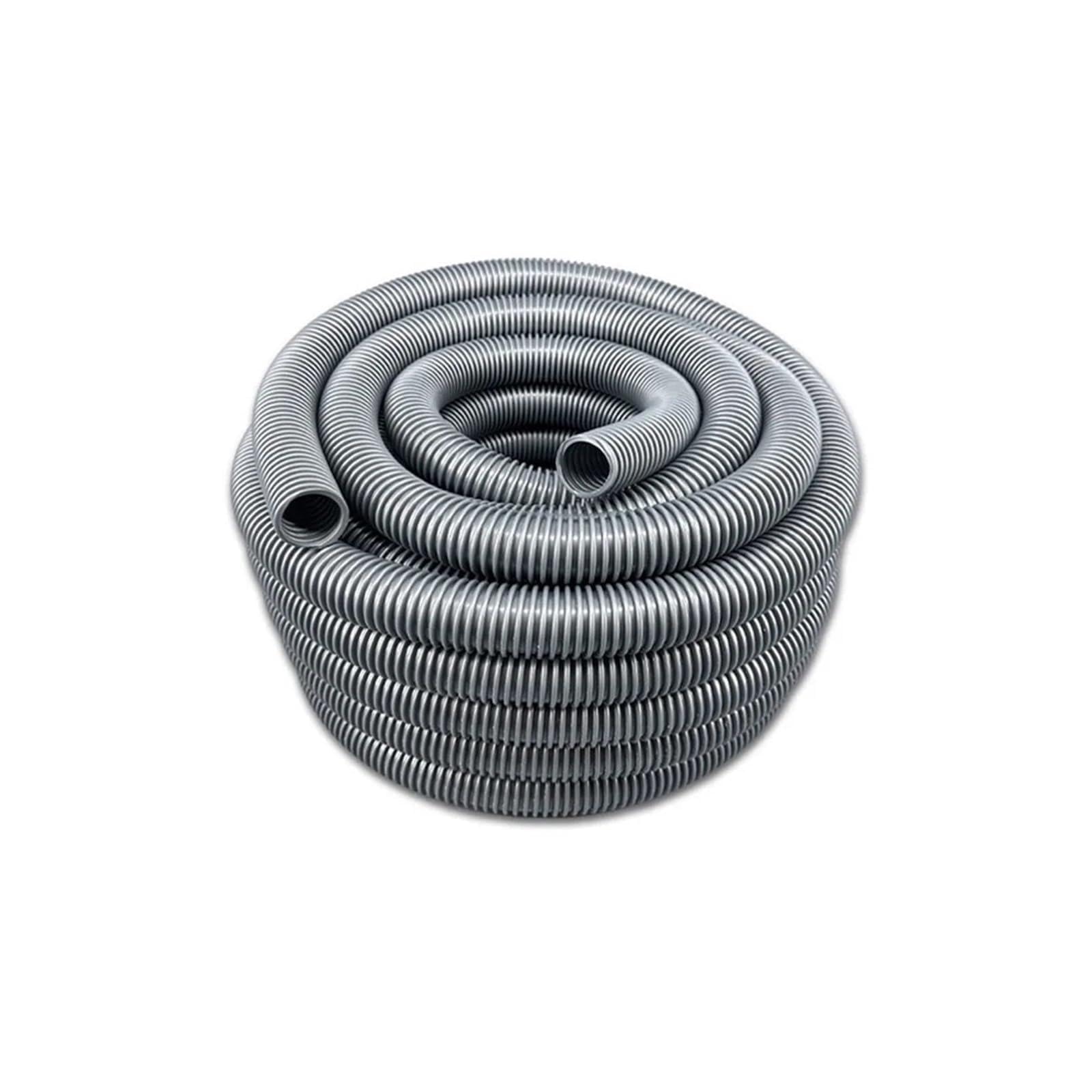 Stldbzakpkn Grey-5M 3M/5M Vacuum Cleaner Hose Inner Diameter 32Mm Flexible Vacuum Cleaner Extended Hose Universal Threaded Eva Corrugated Hose(Grey-5M)