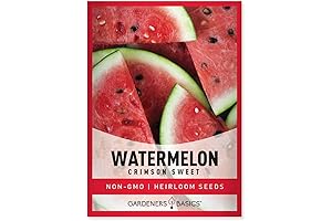 Grow Organic Crimson Sweet Watermelon Seeds