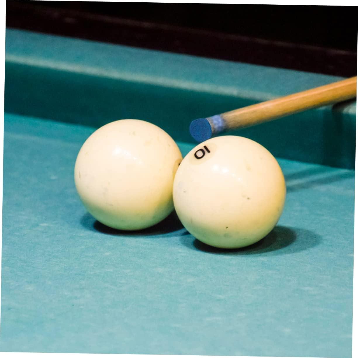 VANZACK 120 pcs Billiard cue tip Snooker cue Portable Pool Portable Swimming Pool Leather cue Tips for Pool