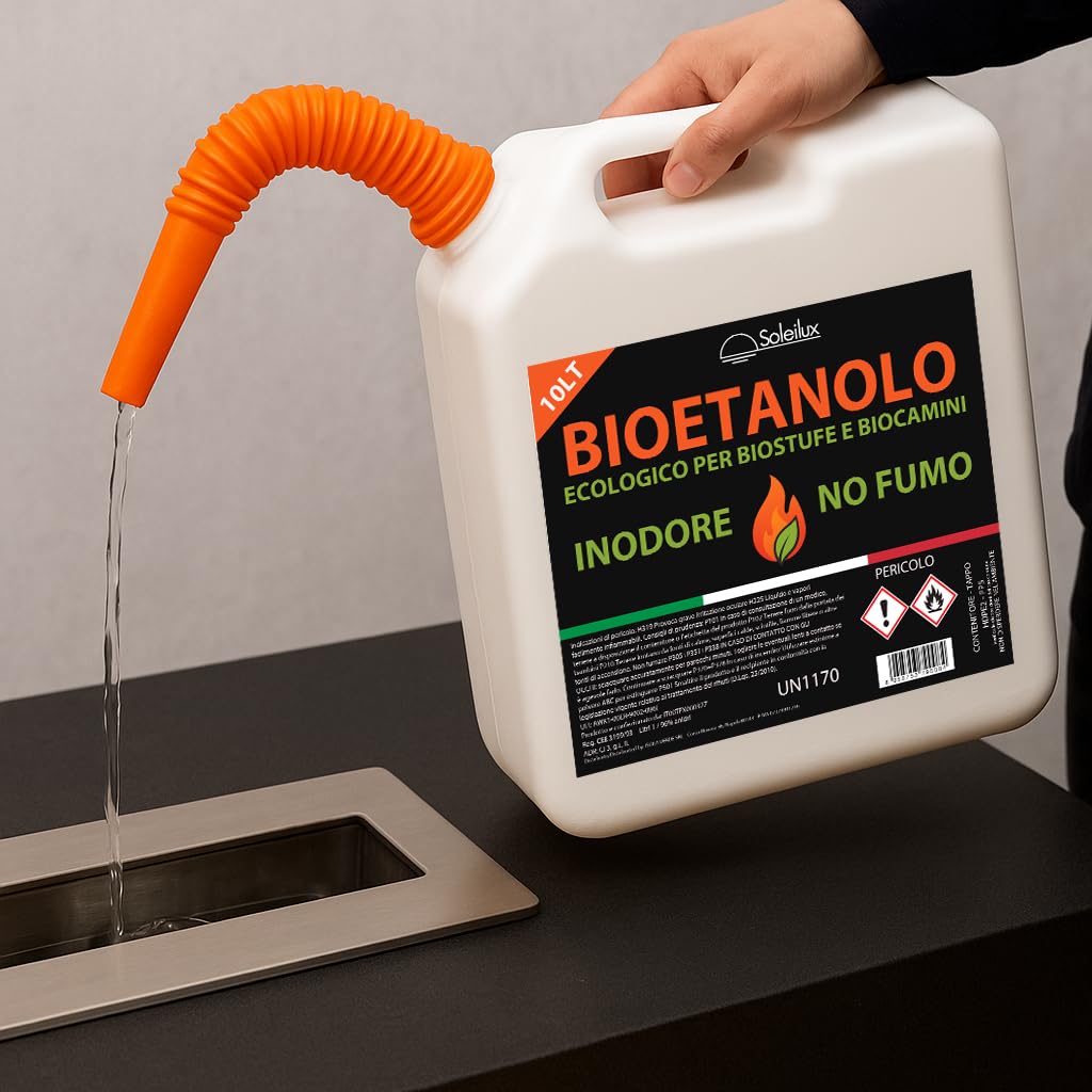 Bioetanolo combustibile 10L do stufe Bio inodore no zolfo