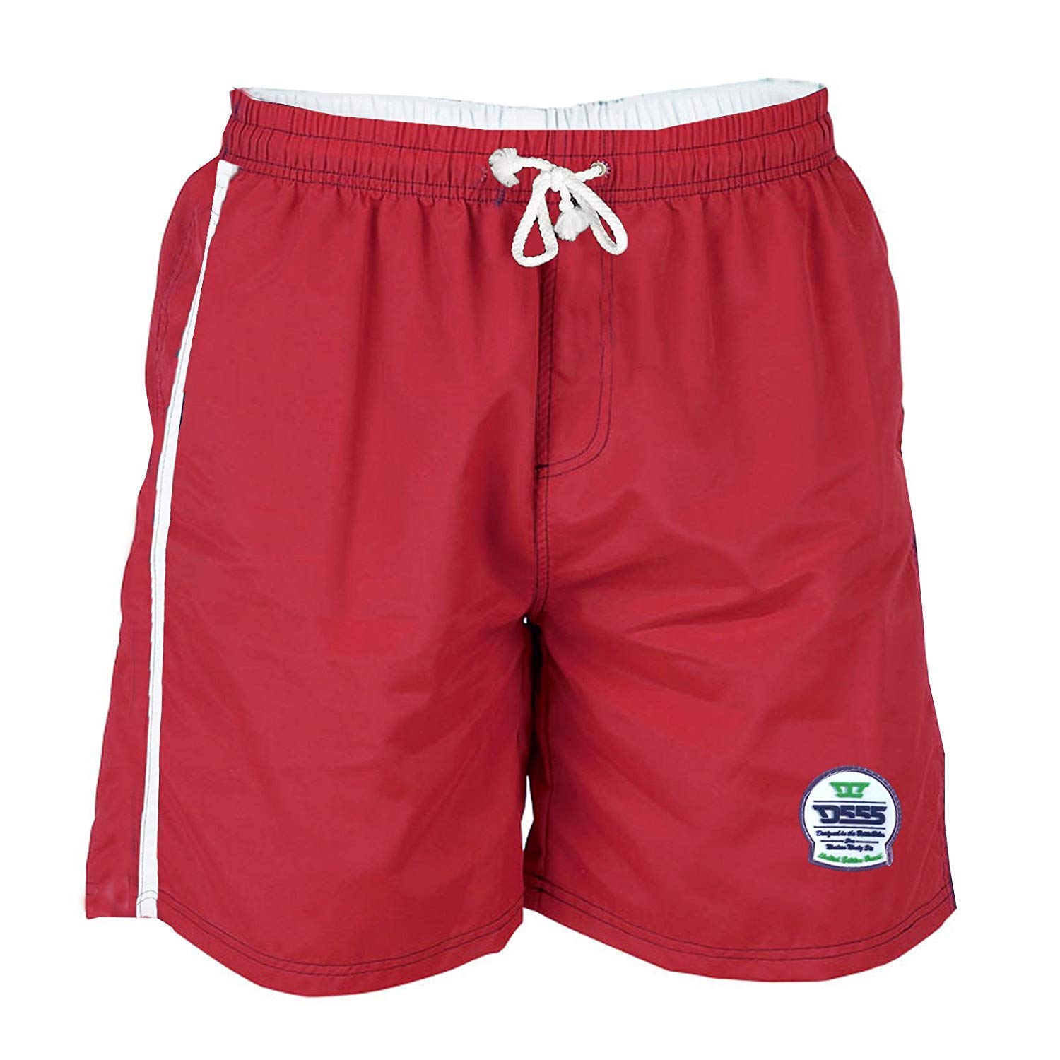 Red - 6XL - XXXXXXL Duke 555 Yarrow Mens Swim Shorts