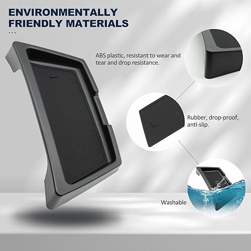 Miniatura 4 de Bandeja de almacenamiento para consola central Honda CR-V 2023 2023 compatible con Honda CRV 2023 2024 HybridEXEX-LLXSESportTouring, accesorios para