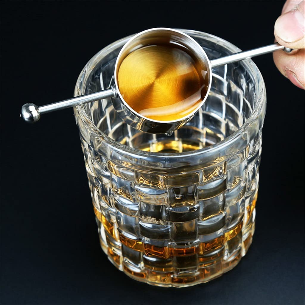 Medidas DE Barra Jigger con asa para el Whisky Cocktail Beber Bar Herramientas Barras Accesorios