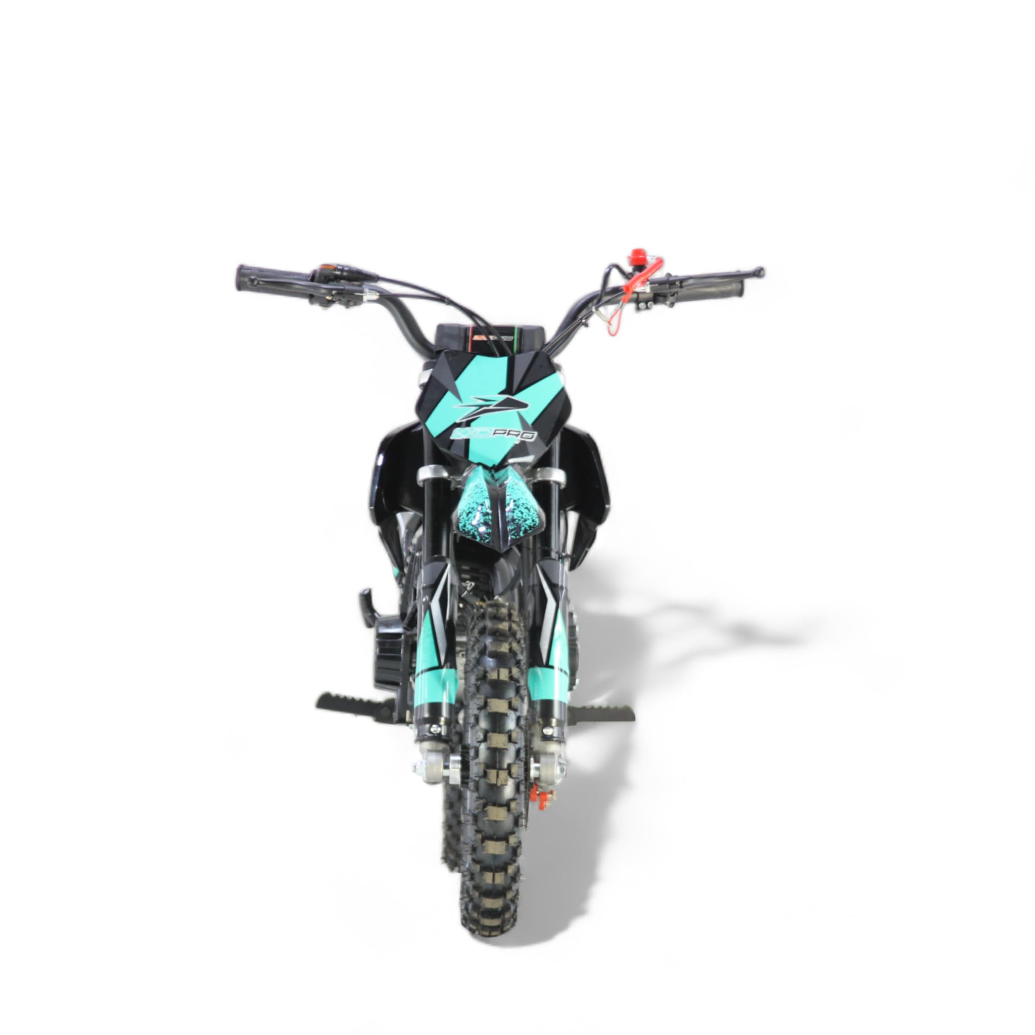 KXD 705 - Moto de cross, 49 cc, motor de 4 tiempos, leopardo, dirt bike, crossbike, turquesa