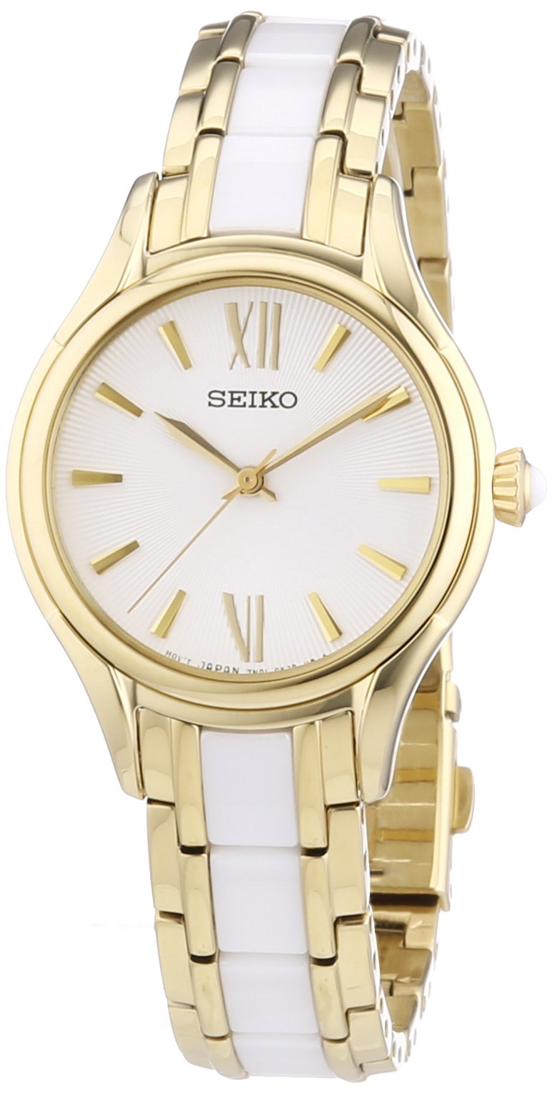 SeikoWristwatch. SRZ398P1, Multicoloured/Silver, Bracelet