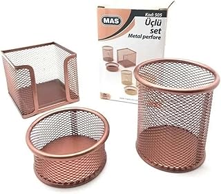 MAS Perfore Üçlü Set Rose Gold