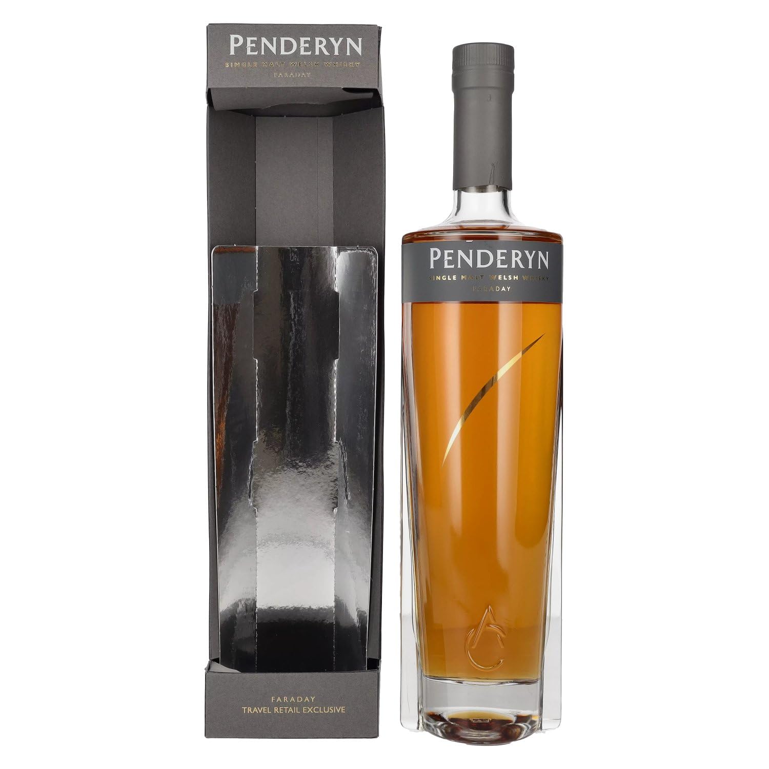 Penderyn Faraday Gold Range Single Malt Welsh Whisky in Geschenkpackung (1 x 0.7 l)