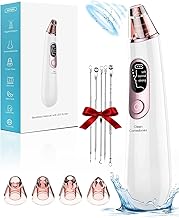 Aspirateur de Point Noirs, Extracteur de Comédons Nettoyant de Pores Rechargeable Appareil de Beauté du Visage Avec écran LED, 4 Sondes et 3 Modes