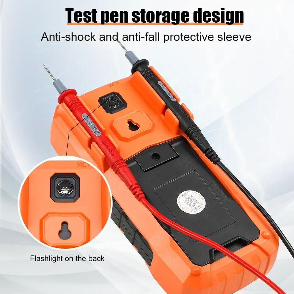 VICTOR VC980+ Digital Multi-Meter 19999 Counts Intelligent Protection Large capacitance and Resistance True RMS Backlight Tester(VICTOR VC980+)