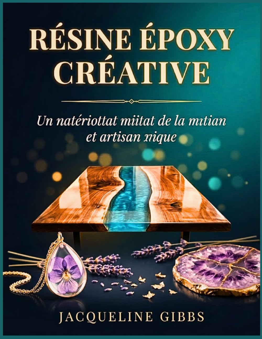 Résine Époxy Créative: Guide du débutant pour transformer le bois, les bijoux et la décoration en pièces uniques : techniques, conseils de sécurité et inspiration pour les créateurs débutants