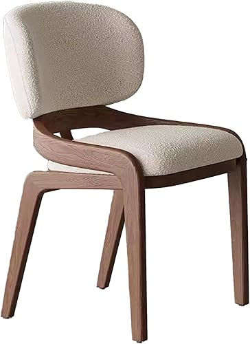 Sillas de comedor de cocina, sillas de comedor modernas con cojines gruesos, silla de sala de estar con patas de madera, silla de comedor para