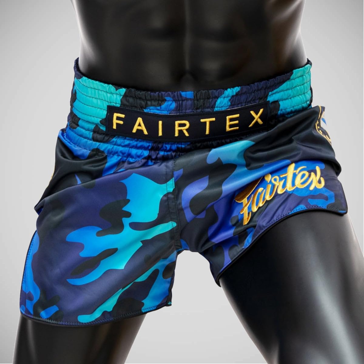 Fairtex BS1916 Golden Jubileo Luster Muay Thai Shorts