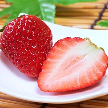 Amazon.co.jp: 紅ほっぺ いちご 約280g×4パック 茨城県産 贈答
