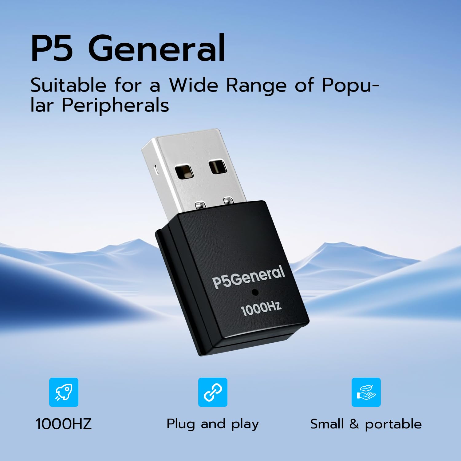 Mcbazel BESAVIOR P5 General USB Adapter for PS5/PS5 Slim/PS5 Pro