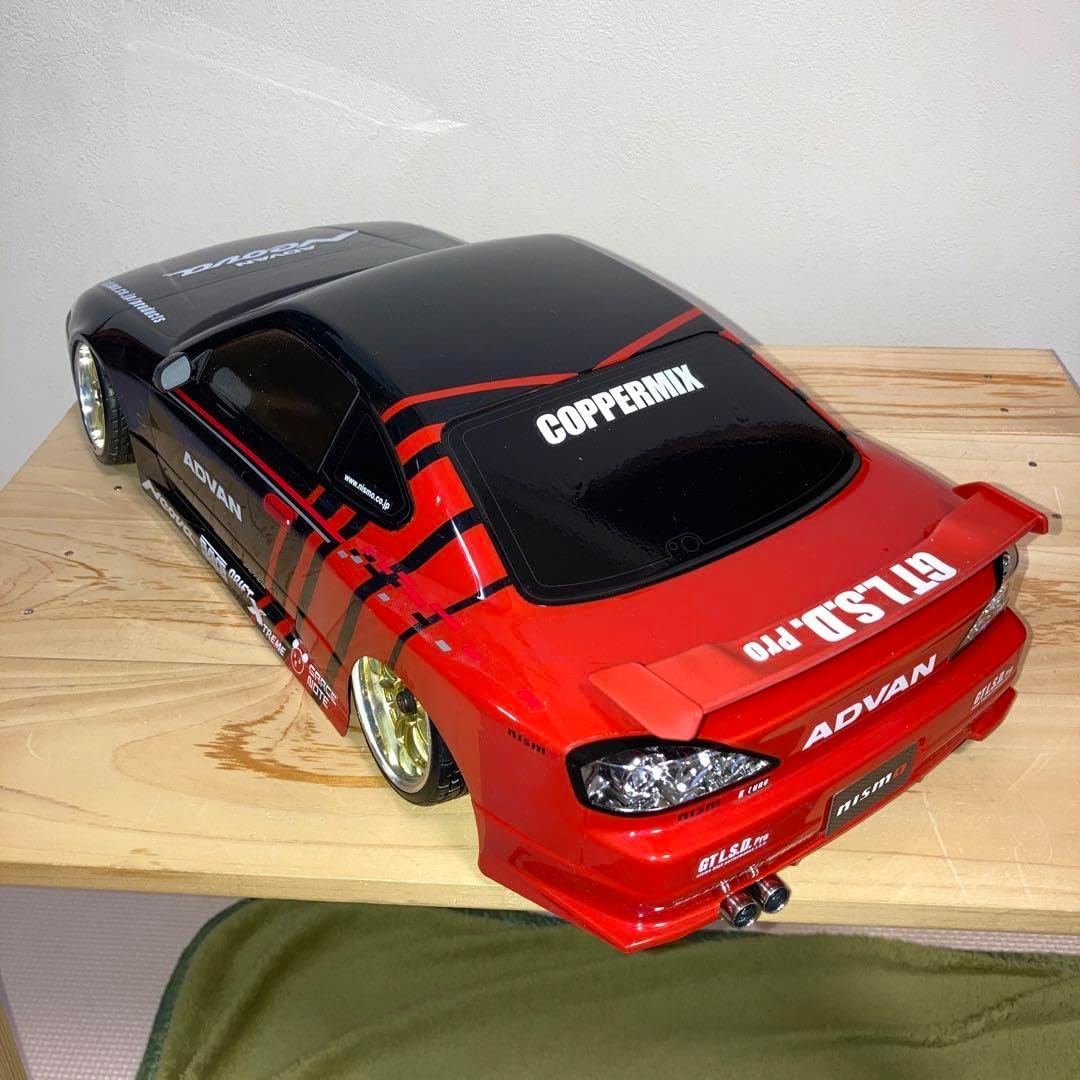 タミヤ CR-X Mシャーシボディ エアブラシ塗装 タミヤ CR-X Mシャーシ