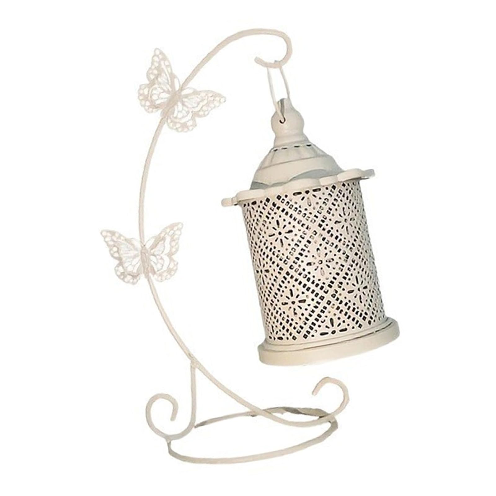 yanwuwa Ornate Irons Birdcages Decoration with Hook for Indoor Outdoor Event Christmas Weddings Dinner Party Lighting Hanging Metal Light Hollows Carving Centerpieces
