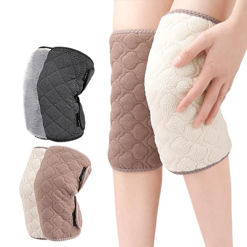 Cashmere Winter Knee Guards Suitable for Both Men Women Thick Warm Protective Gear