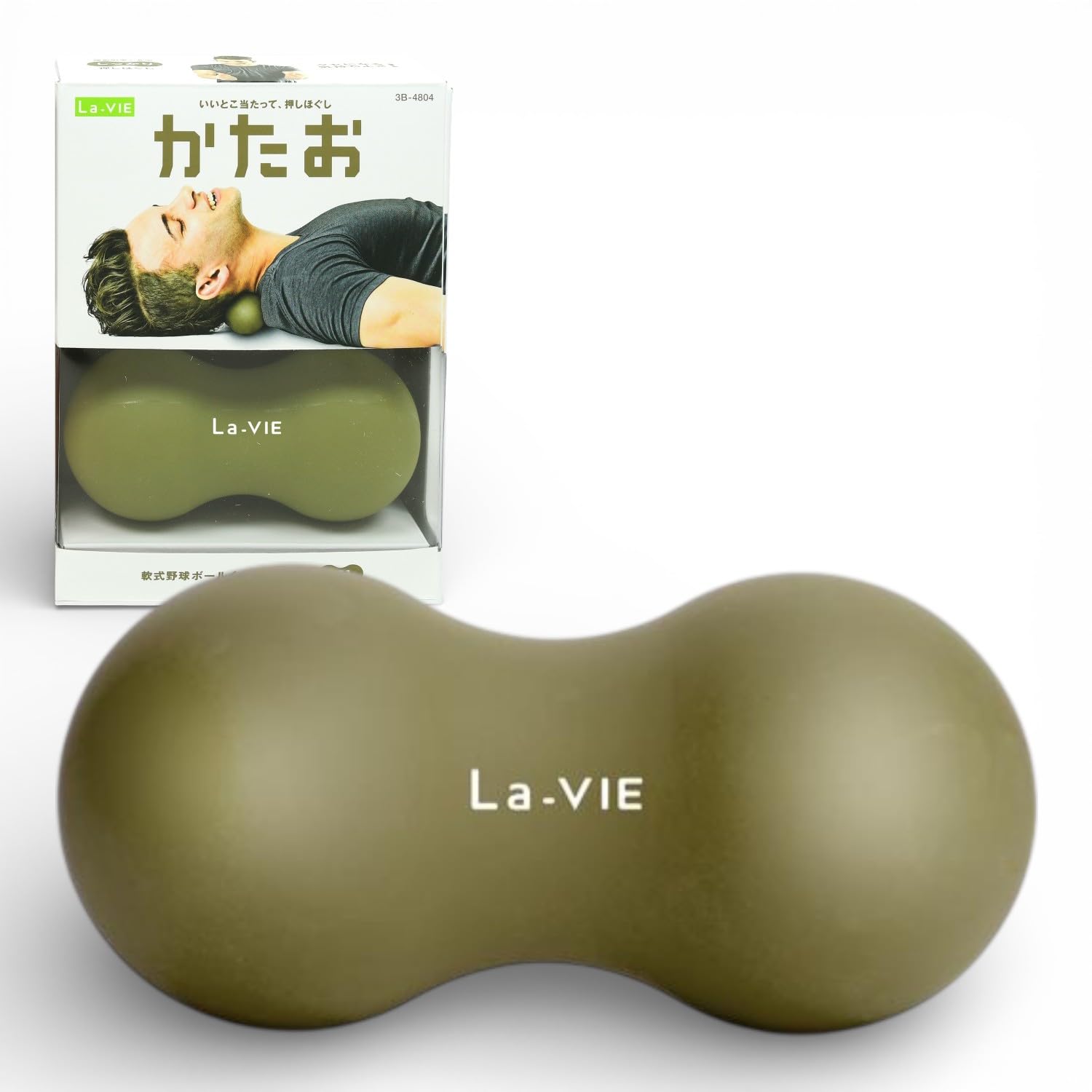 Amazon.co.jp: La-VIE(ラヴィ) かたお カーキ 筋膜リリースボール