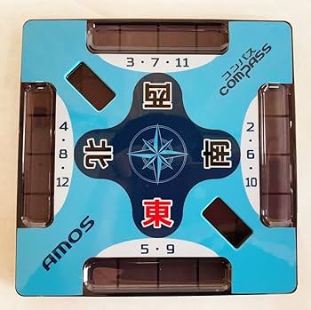 新品　(麻雀牌ストラップ１個付)麻雀牌・マットのセット・コンパス・ハヤハヤ付 61WcvzyFIfL._AC_UF350,