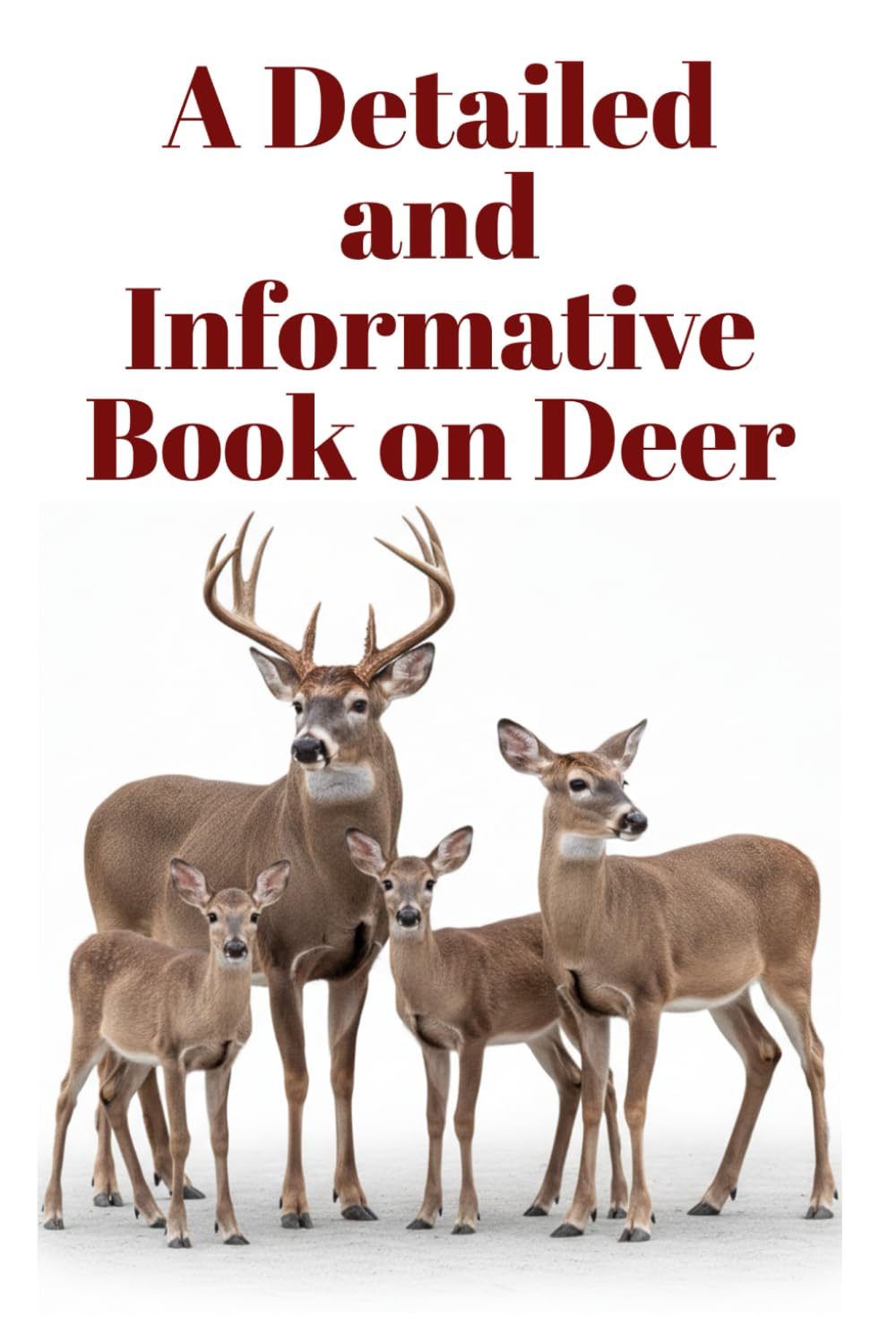 A Detailed and Informative Book on Deer (The Detailed Deer Family Book Series)