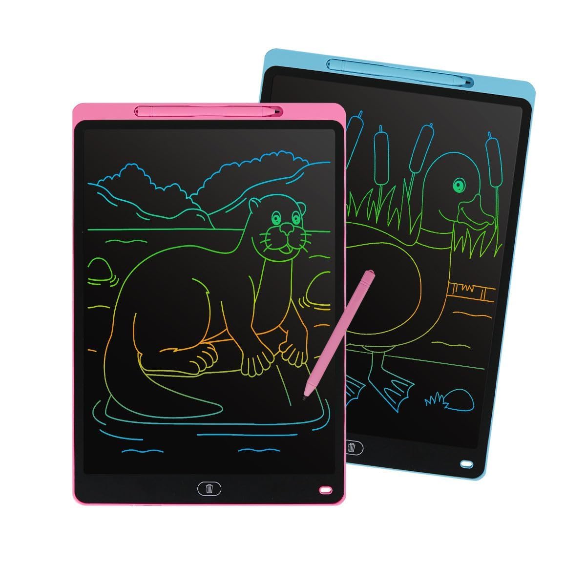 SSC Ruffpad 15 Re-Writable LCD Screen 38.1cm (15-inch) Writing Pad for Drawing, Playing, Handwriting Gifts for Kids & Adults.-image-30