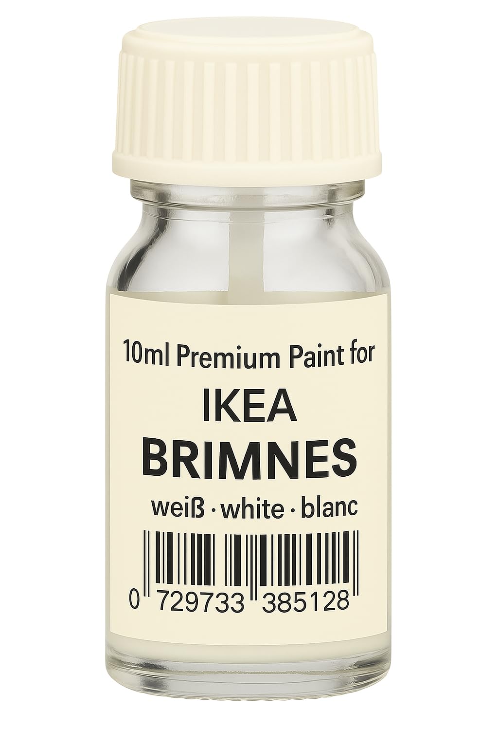 Touch-Up Pen suitable for BRIMNES White – Premium Paint Repair Marker for Classic Furniture Restoration